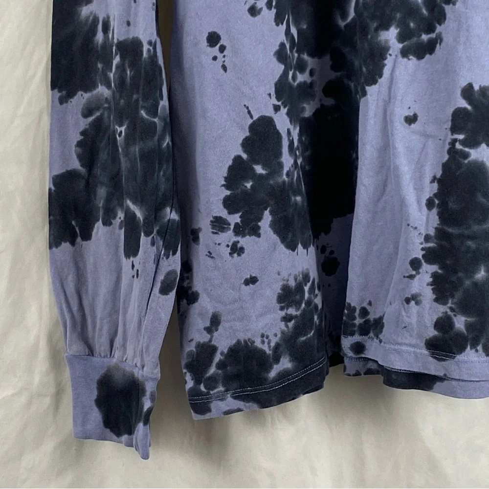 The Simpsons Treehouse of Horror Alien Tie-Dye Long Sleeve Shirt Size Medium - Picture 11 of 16
